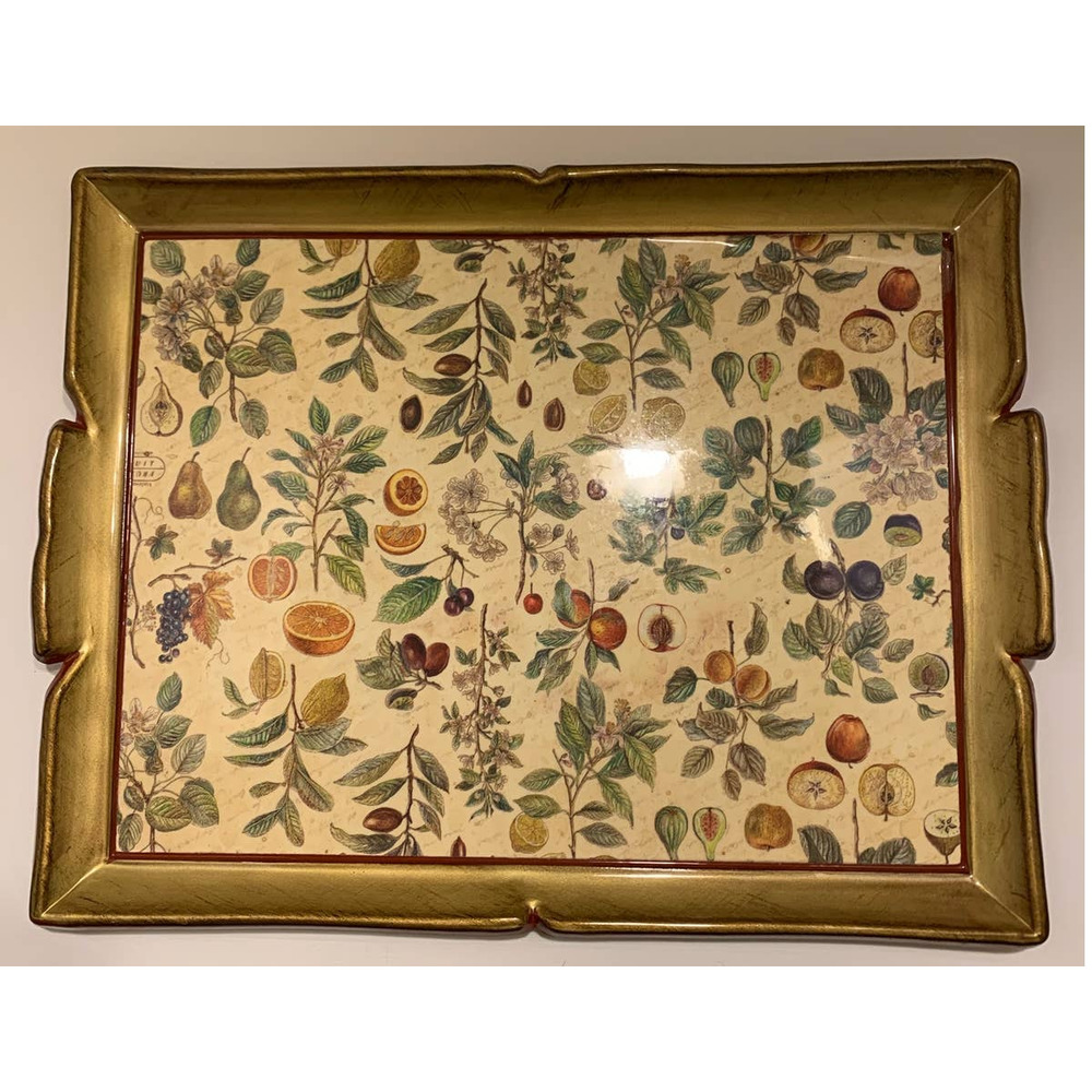 Tirinnanzi  Firenze Tray Florence Italy Handcrafted